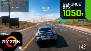 Forza Horizon 5 : GTX 1050 Ti + Ryzen 5 3600 : 1080p Medium Settings