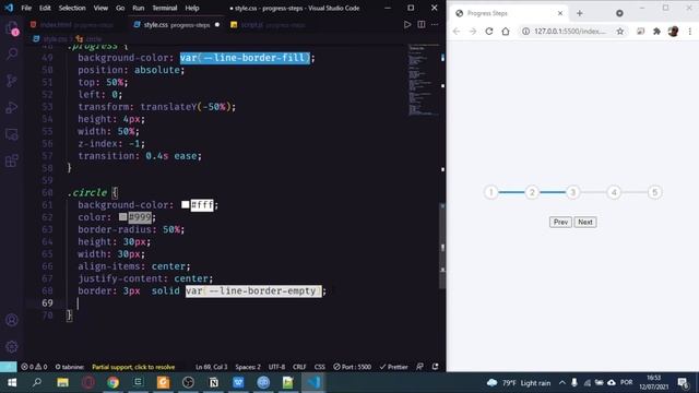 ?HTML - CSS - JS - Progress Steps ? CODE SPEED ?GOOD SONGS ? смотреть онлайн