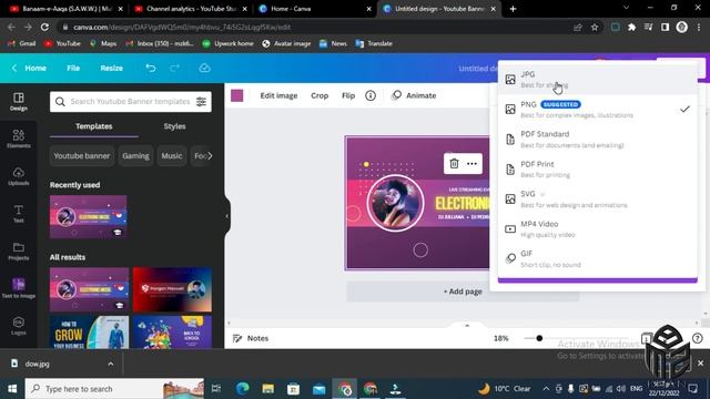 How to download your designs in Canva | MZ KHAN смотреть онлайн