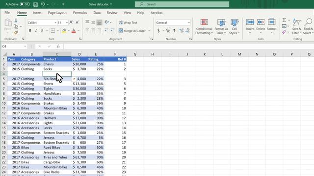 How to insert or delete rows and columns in Microsoft Excel смотреть онлайн