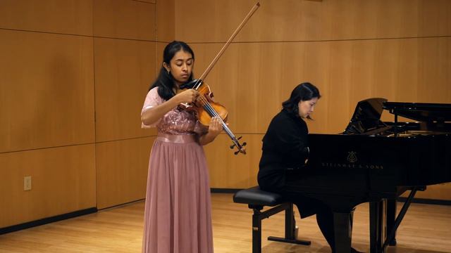 Korngold Violin Concerto - II. Romanze | Vibha Janakiraman, Violin