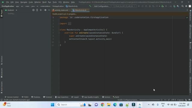 Build Your First Android App in Kotlin | Build a Simple Android App with Kotlin | Hello World Kotli смотреть онлайн