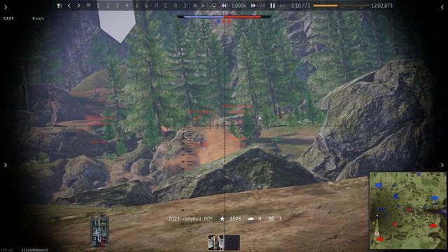Один из самых киберкустовых танков в War Thunder ! АСУ 57 смотреть онлайн