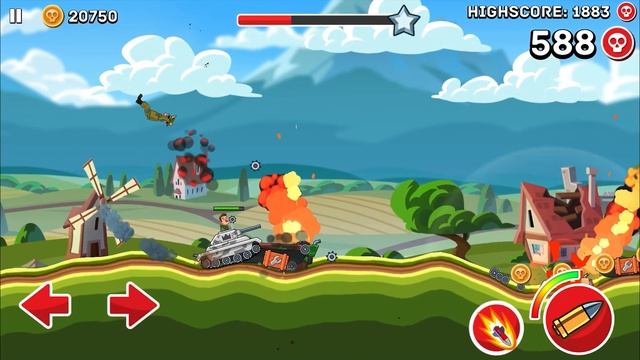 HILLS OF STEEL battle with LEGION Stage 21 highscore 1848 смотреть онлайн