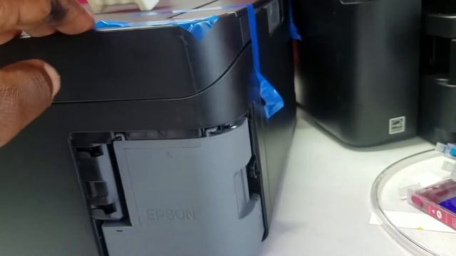 Maintenance Box on Epson printer. смотреть онлайн