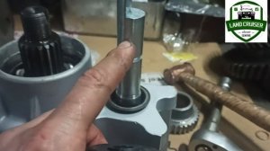 Toyota Land cruiser сборка коробки и раздатки