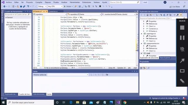 CRUD con C# , visual studio 2019, Sql Server 2019 POO y Arquitectura en Capas MVC(2-3) смотреть онлайн