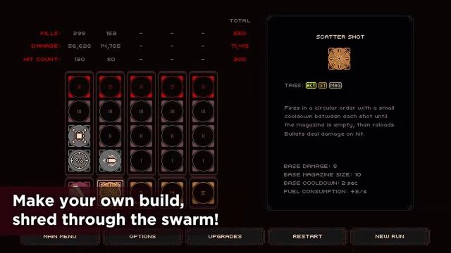 Swarm Grinder Video Game - Fight Through Spreading Cells смотреть онлайн