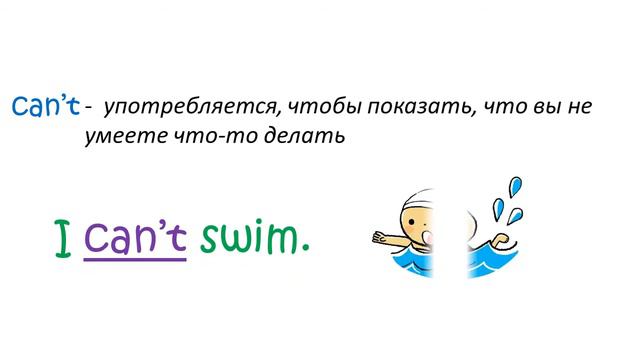 Modal verb "can" смотреть онлайн
