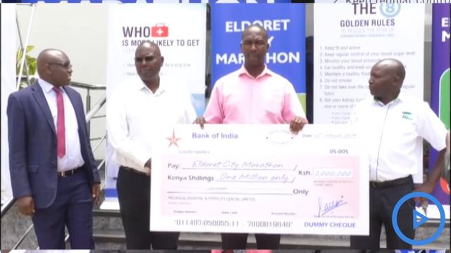 Boost for Eldoret City Marathon as Mediheal Group of Hospital award Sh1m for event смотреть онлайн