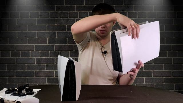 Распаковка PS5 Slim. Первое включение и версия ПО. Cравнение с PS5 FAT.