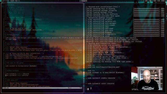VIRTUAL Machines on LINUX with KVM, QEMU and Virt-Manager. Run ANY operating system. смотреть онлайн