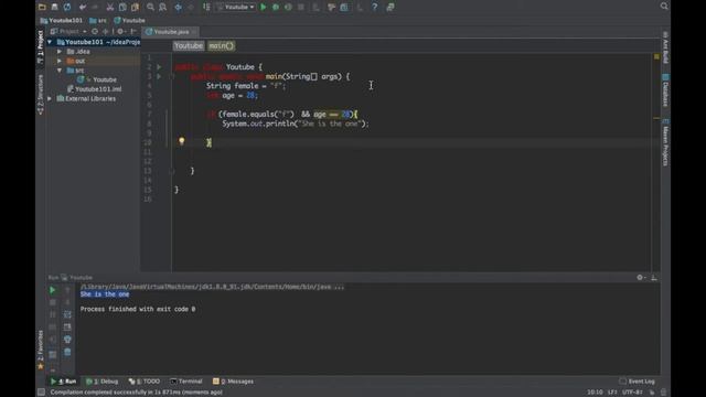 Java Programming Tutorials - 17 - Comparing Strings + When to use "||" and "&&"? смотреть онлайн
