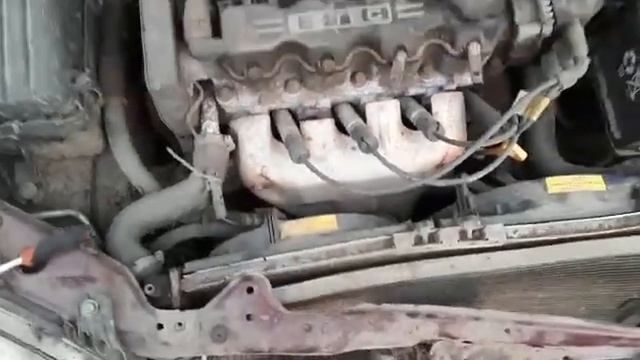 Запуск двигателя Шевроле Ланос A15SMS смотреть онлайн