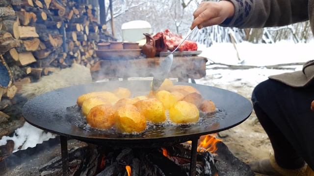 Sac Kebabı, Traditional Beef Steak Kebab On Sadj Grill, Outdoor Cooking