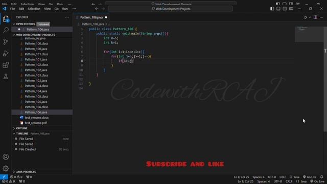Java Pattern_106 смотреть онлайн