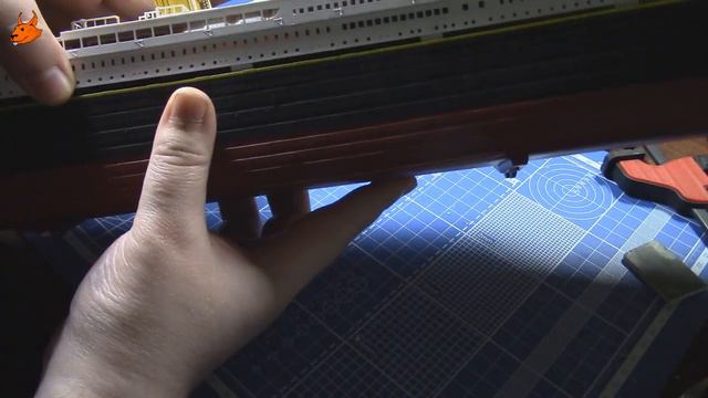 Сборка модели Титаник от Моделист часть 11я