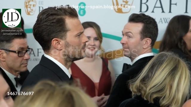 Jamie Dornan - Red Carpet BAFTA + Presentación 'Animated Film' (19/02/23) (Subtitulado) смотреть онлайн