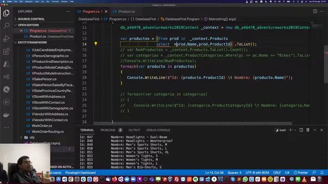EntityFrameworkCore en C# смотреть онлайн