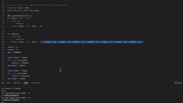【Python Acceleration 13/50】How the functools-lru_cache works & how to use смотреть онлайн