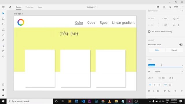 Website Home page mUI Design /Adobe XD/JoCode Tech смотреть онлайн