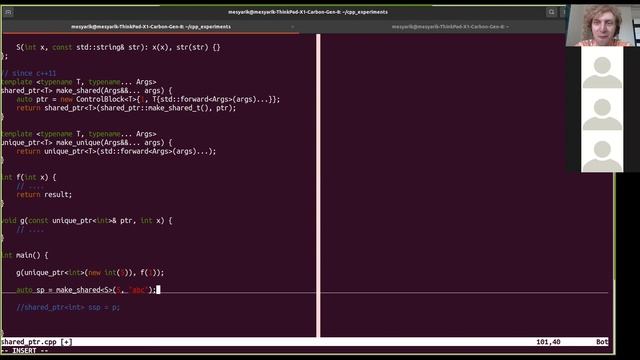 C++ 32. Внутреннее устройство Shared_ptr, Weak_ptr