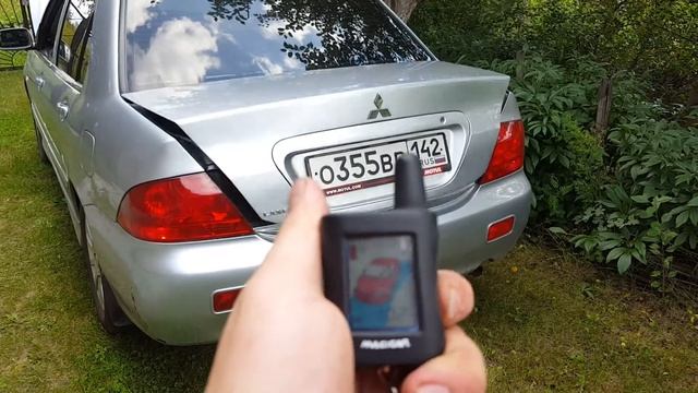 Открытие багажника с брелка Lancer 9 смотреть онлайн