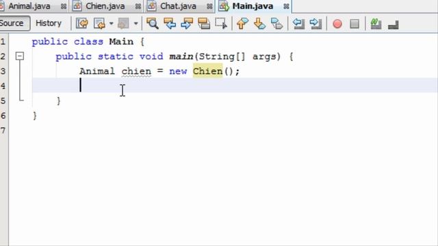 Java Cours درس جافا 92 Le Polymorphisme Exemple 1 Classe Animal смотреть онлайн
