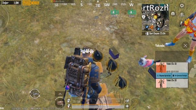My opponent gave me a yellow weapon / PUBG METRO ROYALE CHAPTER 18 смотреть онлайн