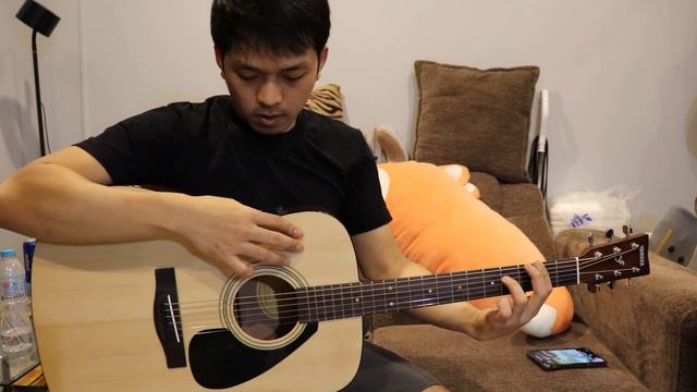 รีวิวกีต้าร์โปร่งไฟฟ้าyamaha f-310 Transacoustic x4 มีลำโพงในตัวโดยไม่ต้องต่อแอม ได้ โมส มิวสิค смотреть онлайн