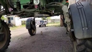 Самоходный опрыскиватель  JOHN DEERE 4730 экспресс-обзор от Михаила Рудеева