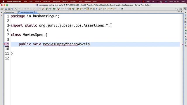 Write Unit Test Cases using JUnit 5 - Write First JUnit Test Case - 01 смотреть онлайн