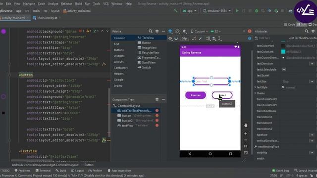 How to Reverse String in Android Kotlin?#kotlinandroid #android #stringreverse смотреть онлайн