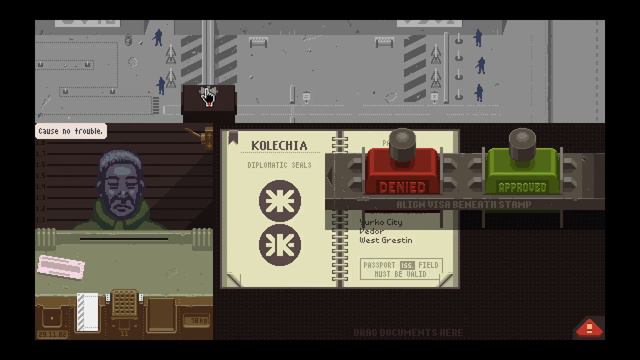 Zeph Plays Papers Please S2E3 смотреть онлайн