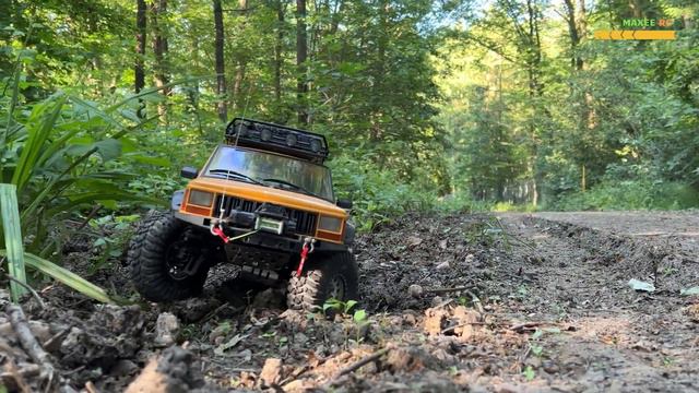 Offroad RC Crawler: We Test JEEP Cherokee XJ BANANA Off Road Recovery 4x4 Rc Car смотреть онлайн