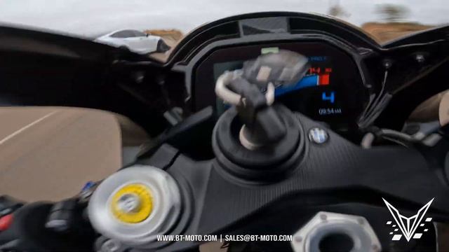 2023 BMW M1000RR Competition Vs Tesla Model S Plaid