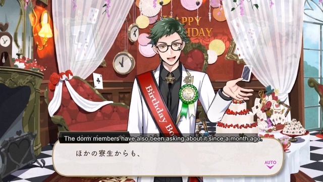 [ENG SUB] SSR Trey Clover Voiced Birthday Card Story (Part 1/3) смотреть онлайн