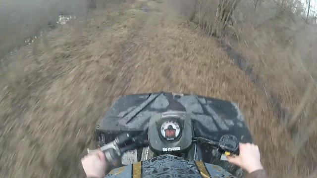 Fourwheeling some backroads. polaris 500 смотреть онлайн