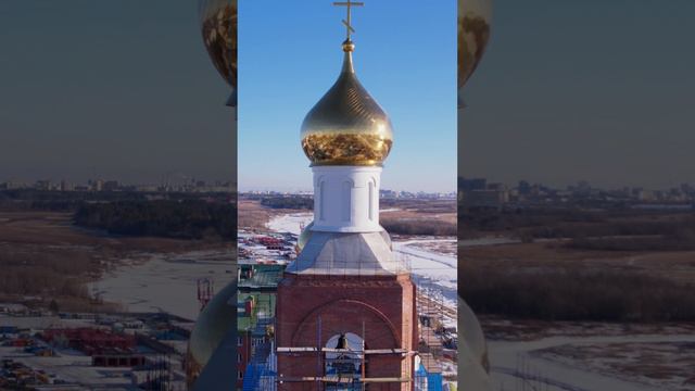 Строительство Храма в поселке Белый Яр смотреть онлайн