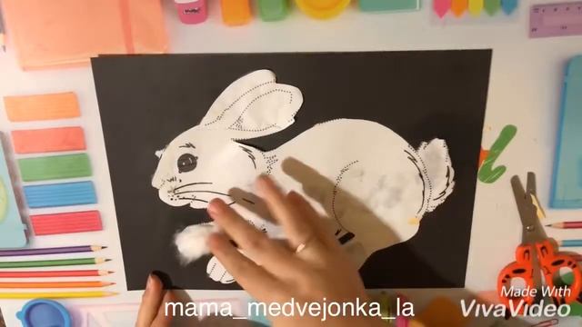 Чем занять ребёнка зайчик из ваты смотреть онлайн