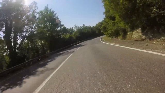 Мотопутешествие на спортбайке. Серпантины и тоннели Сочи. Часть 4 смотреть онлайн