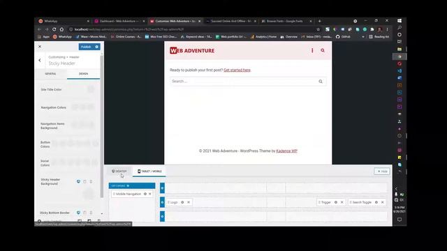 9b. Customizing the Kadence WordPress theme 2 смотреть онлайн