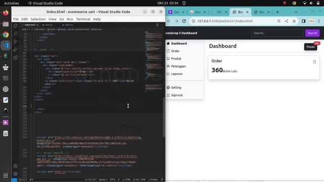 Cara Buat Website Dashboard Bootstrap 5 ,free web @FarhanOnlen#bootstrap5 #html #css #javascript смотреть онлайн