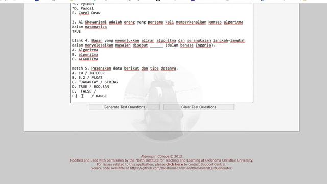 18-IMPORT BANK SOAL DI MOODLE | BLACKBOARD TEST GENERATOR смотреть онлайн