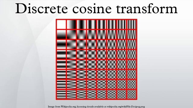 Discrete cosine transform смотреть онлайн