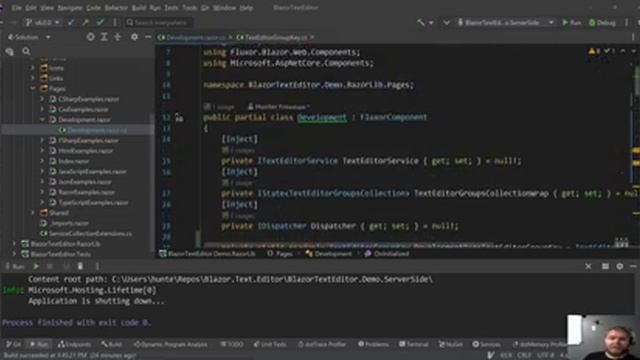Video format changes and working on Tab Logic | Blazor Text Editor смотреть онлайн