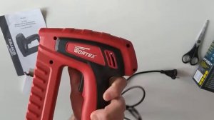 Распаковка - Электрический степлер Wortex ES 1053 (ES105300011)