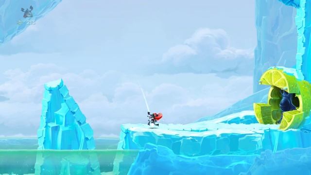 Rayman Legends Прохождение - Вперед по снегу ⁂ смотреть онлайн