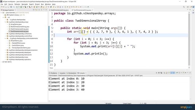 Arrays In Java | Java Arrays For Beginners | Java Arrays | Java Tutorial For Beginners | Simplilear смотреть онлайн