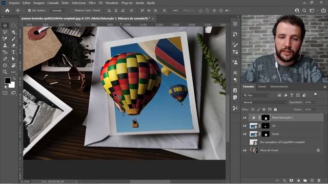 Objeto saindo da foto - Efeito 3D - Aula de Photoshop #07 смотреть онлайн